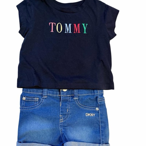 Toddler Girl bundle 3x$20 Authentic Converse, Tommy Hilfiger & DKNY (2T–3T) - Picture 2 of 11